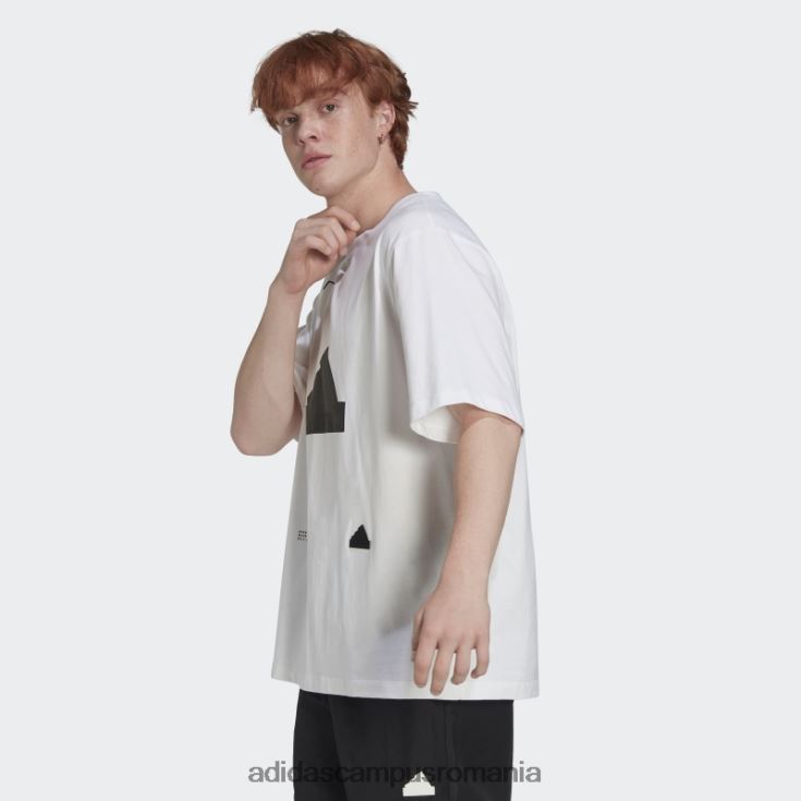 adidas campus romania tricou supradimensionat alb adidas bărbați alb J266N220202