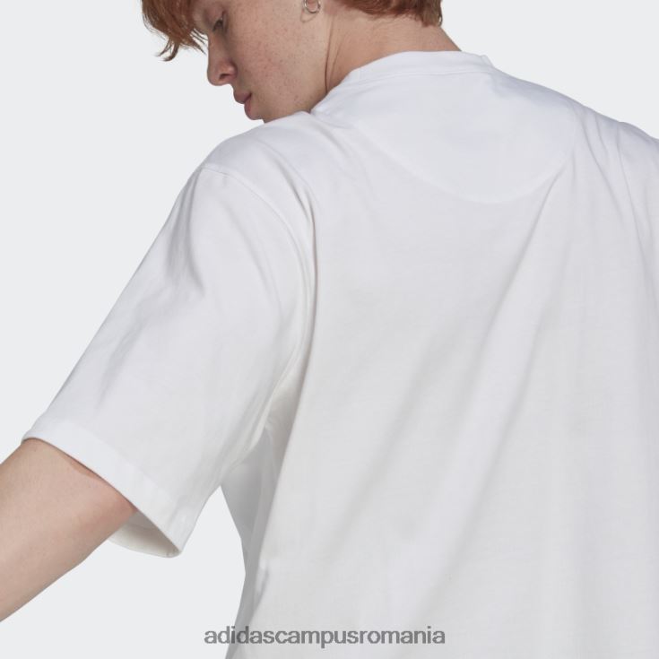 adidas campus romania tricou supradimensionat alb adidas bărbați alb J266N220202