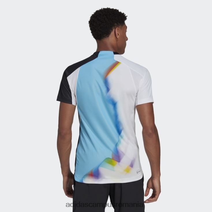 adidas campus romania tricou tenis wc alb adidas bărbați alb negru J266N220286