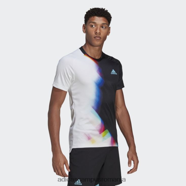adidas campus romania tricou tenis wc alb adidas bărbați alb negru J266N220286