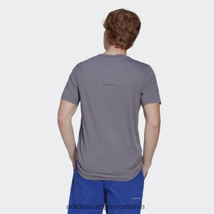 adidas campus romania tricou trace gri adidas bărbați urmă gri J266N220622