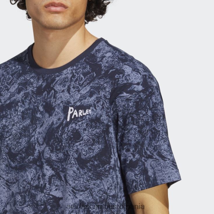 adidas campus romania tricou violet argintiu x parley (neutru de gen) bărbați violet argintiu/cerneală J266N220535