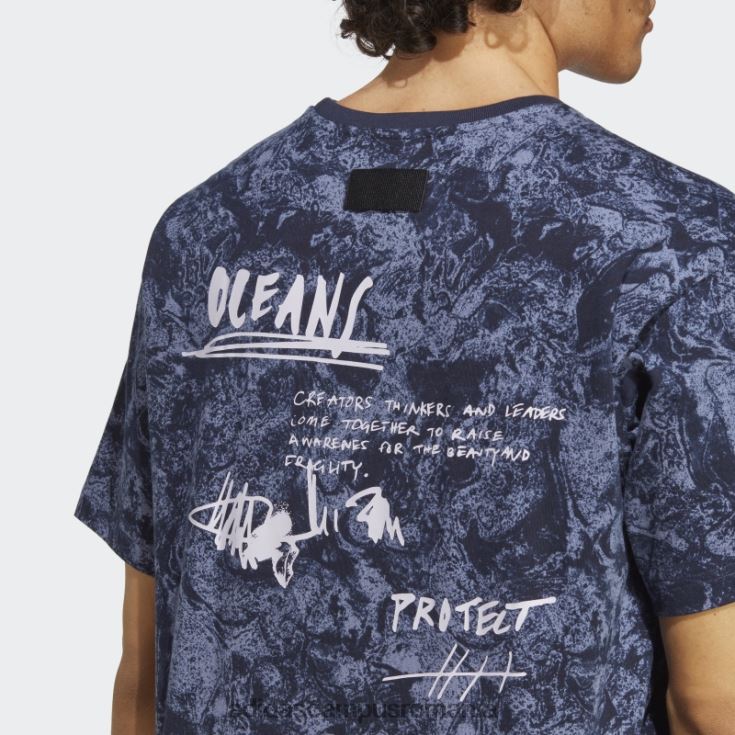 adidas campus romania tricou violet argintiu x parley (neutru de gen) bărbați violet argintiu/cerneală J266N220535
