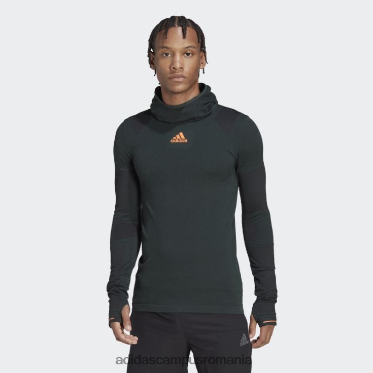adidas campus romania verde x-city cu mânecă lungă bărbați verde/negru J266N220488
