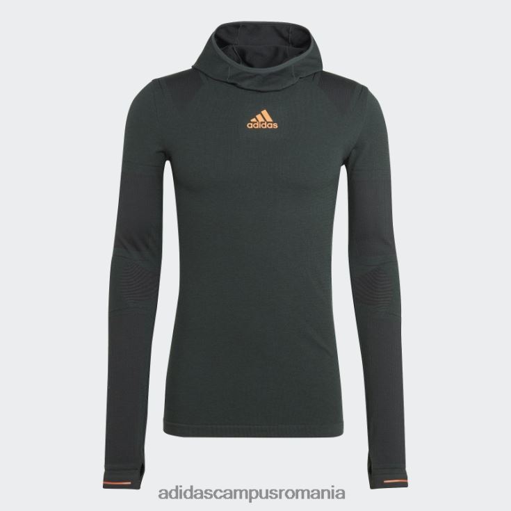 adidas campus romania verde x-city cu mânecă lungă bărbați verde/negru J266N220488