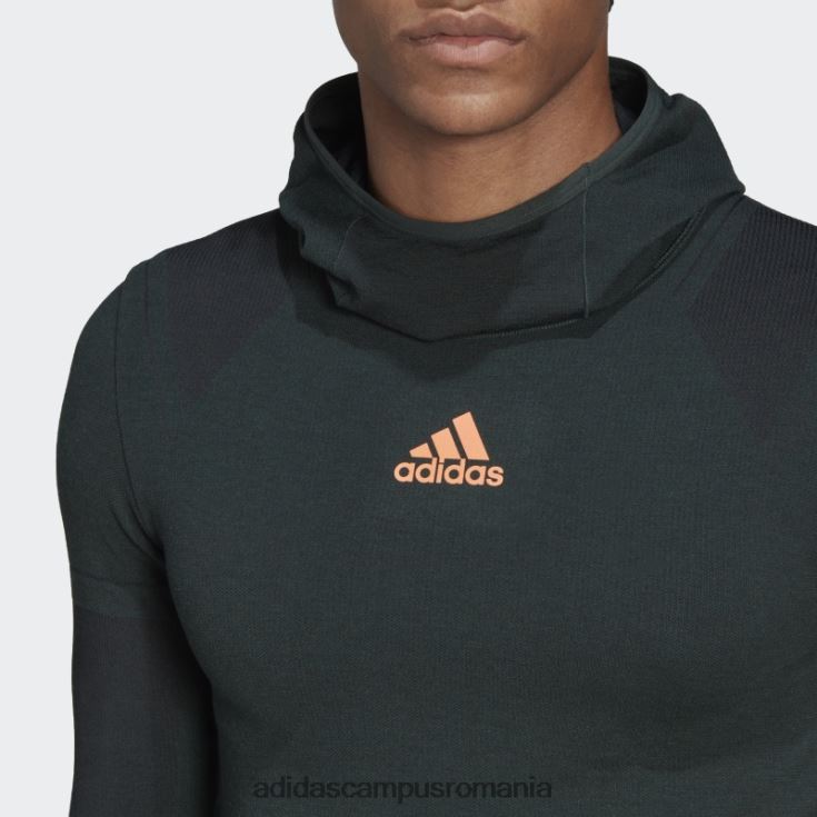 adidas campus romania verde x-city cu mânecă lungă bărbați verde/negru J266N220488