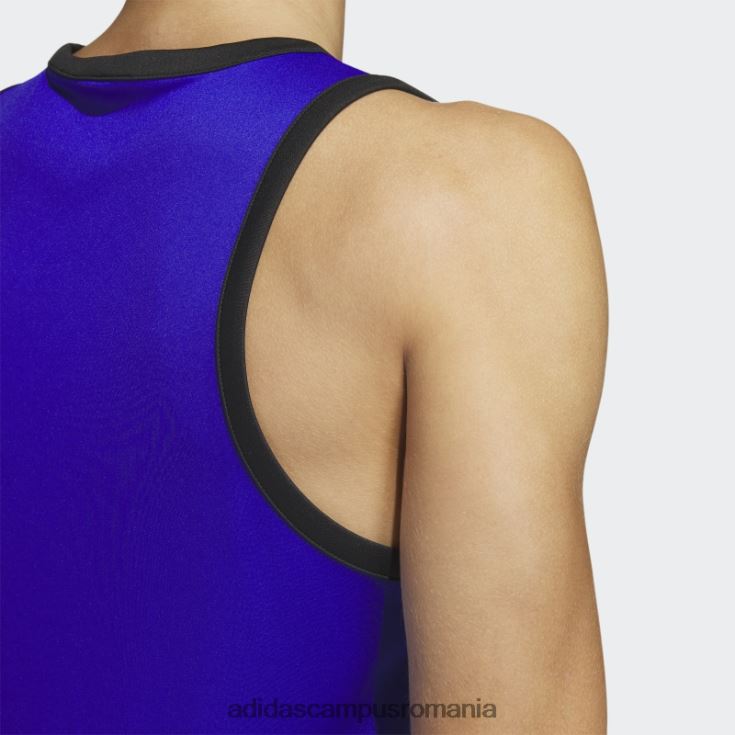 adidas campus romania blue legends baschet 3-stripe tank top fashion bărbați albastru/negru J266N220538