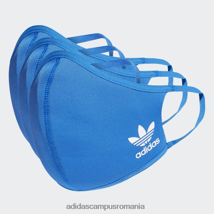 adidas campus romania Huse pentru față pasăre albastră, pachet de 3 m/l unisex pasare albastra J266N21906