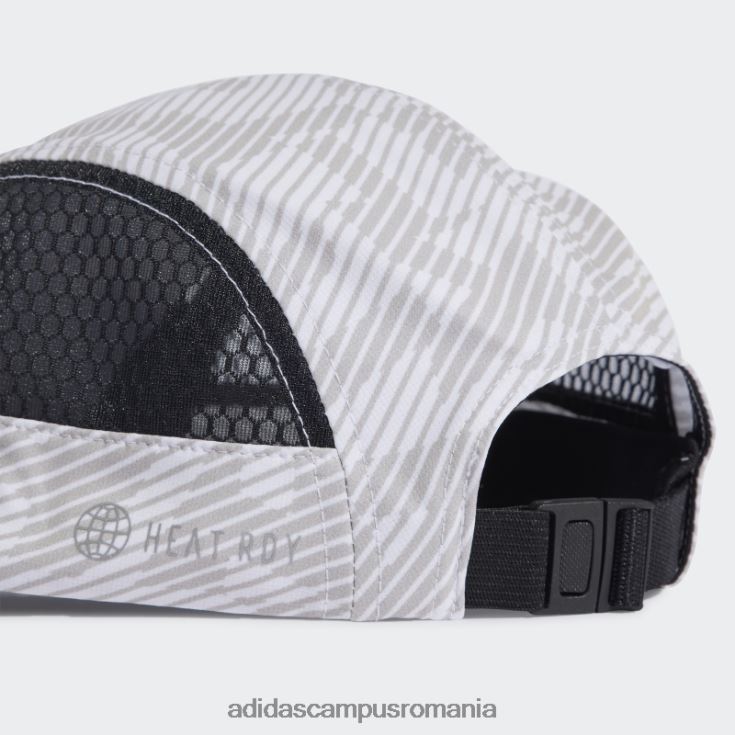 adidas campus romania terrex heat.rdy șapcă grafică cu 5 panouri alb adidas unisex alb/negru/portocaliu J266N215594