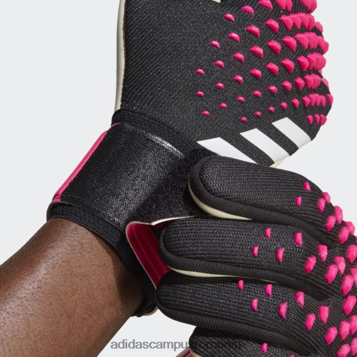 adidas campus romania mănuși negre predator league unisex negru/alb/roz J266N221593
