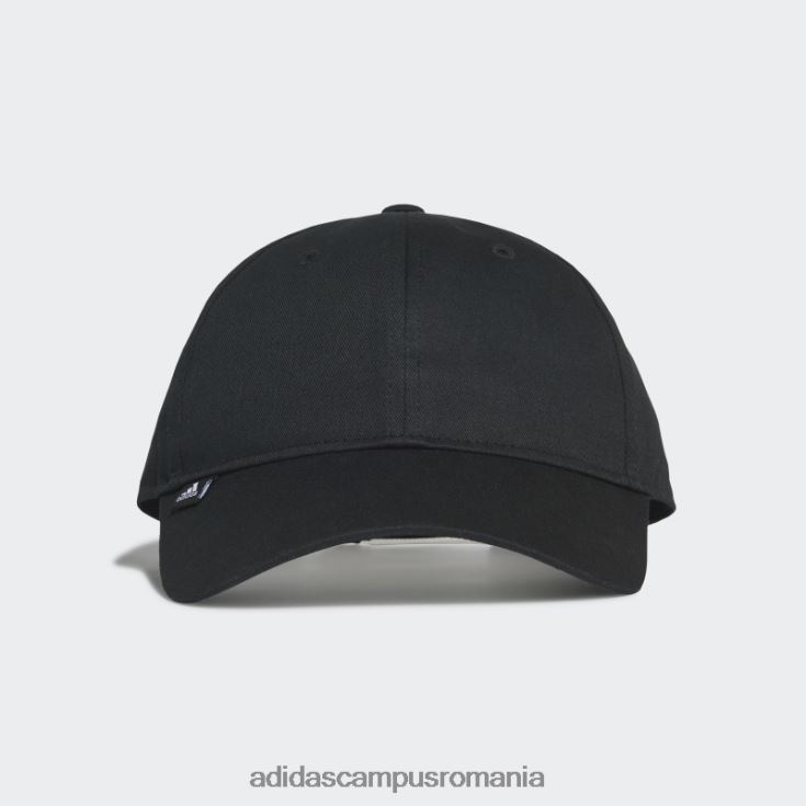 adidas campus romania șapcă neagră cu 3 dungi unisex alb negru J266N23779