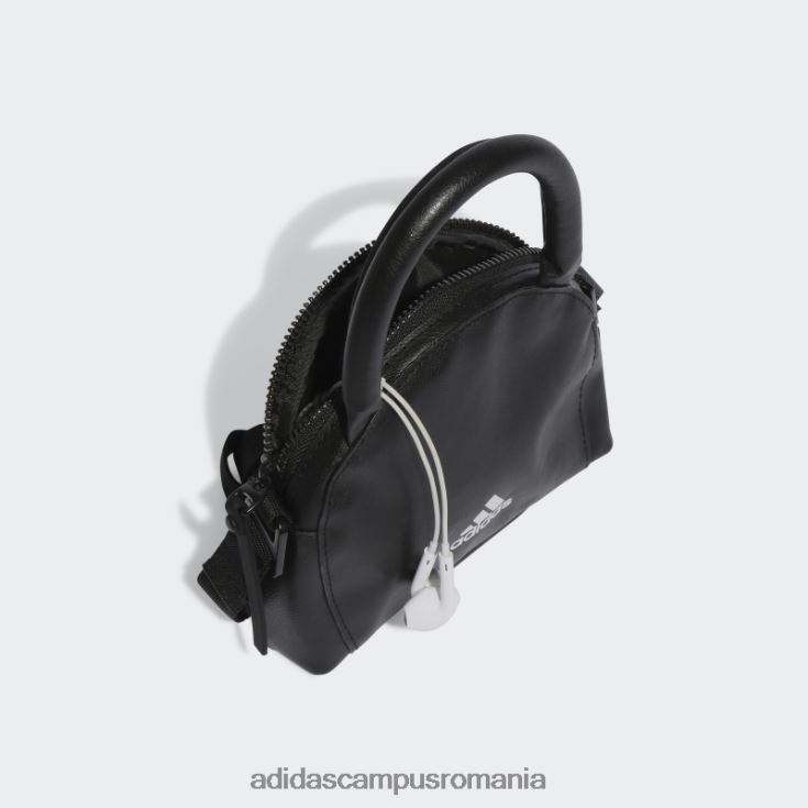 adidas campus romania geantă neagră unisex din pu unisex alb negru J266N21827