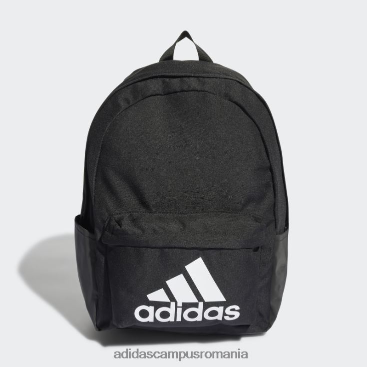 adidas campus romania insignă clasică de modă de rucsac sport alb unisex alb negru J266N21867