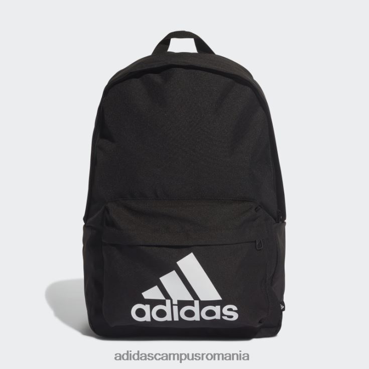 adidas campus romania insignă clasică elegantă de rucsac sport alb unisex alb negru J266N21927