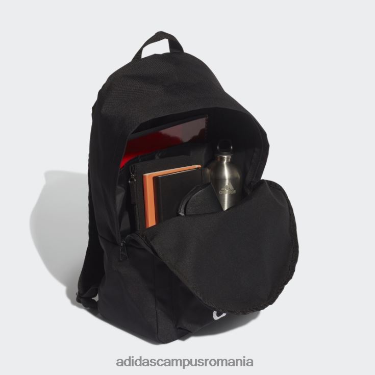 adidas campus romania insignă clasică elegantă de rucsac sport alb unisex alb negru J266N21927