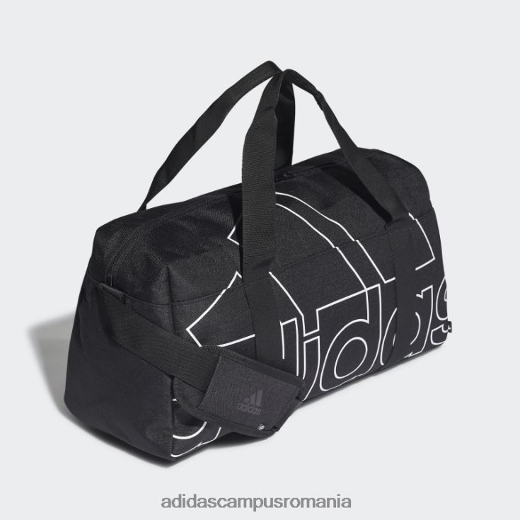 adidas campus romania insigna neagră a geantă sport mic unisex alb negru J266N21913