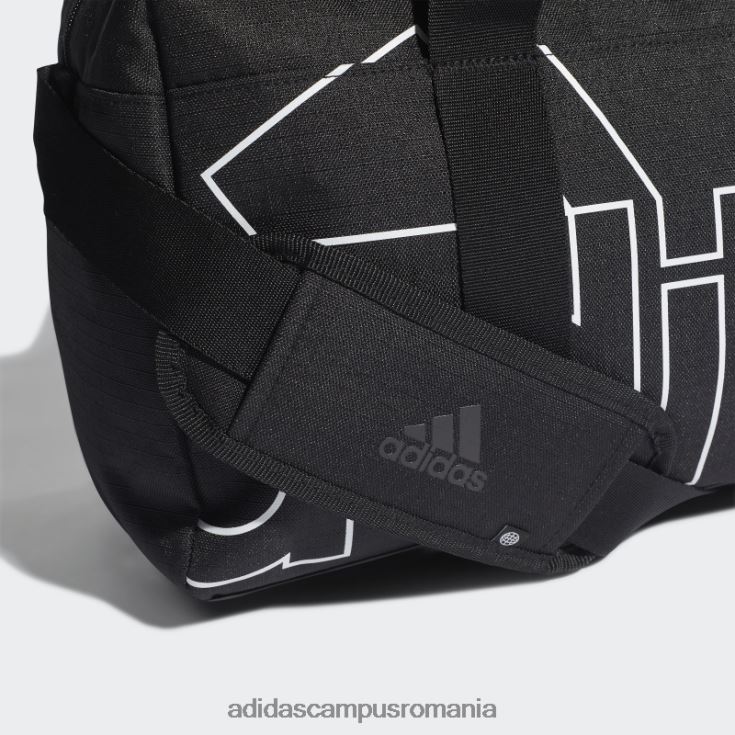 adidas campus romania insigna neagră a geantă sport mic unisex alb negru J266N21913