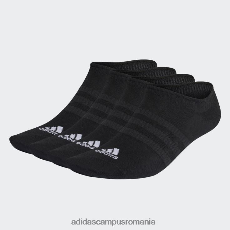 adidas campus romania șosete negre subțiri și ușoare neprezentate 3 perechi unisex alb negru J266N21720