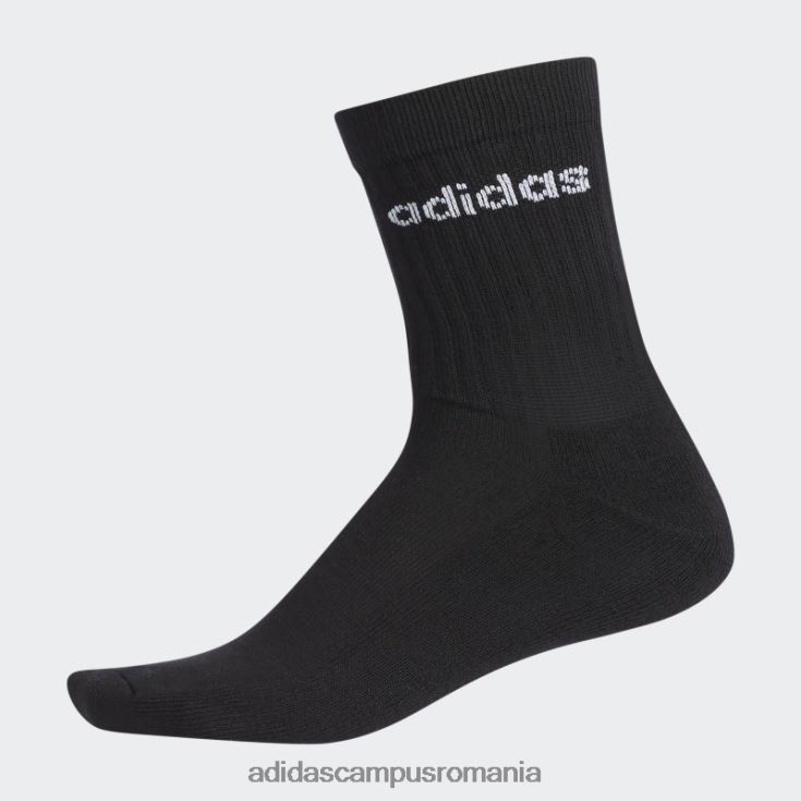 adidas campus romania șosete negri de bază pentru echipaj adidas unisex alb negru J266N21917