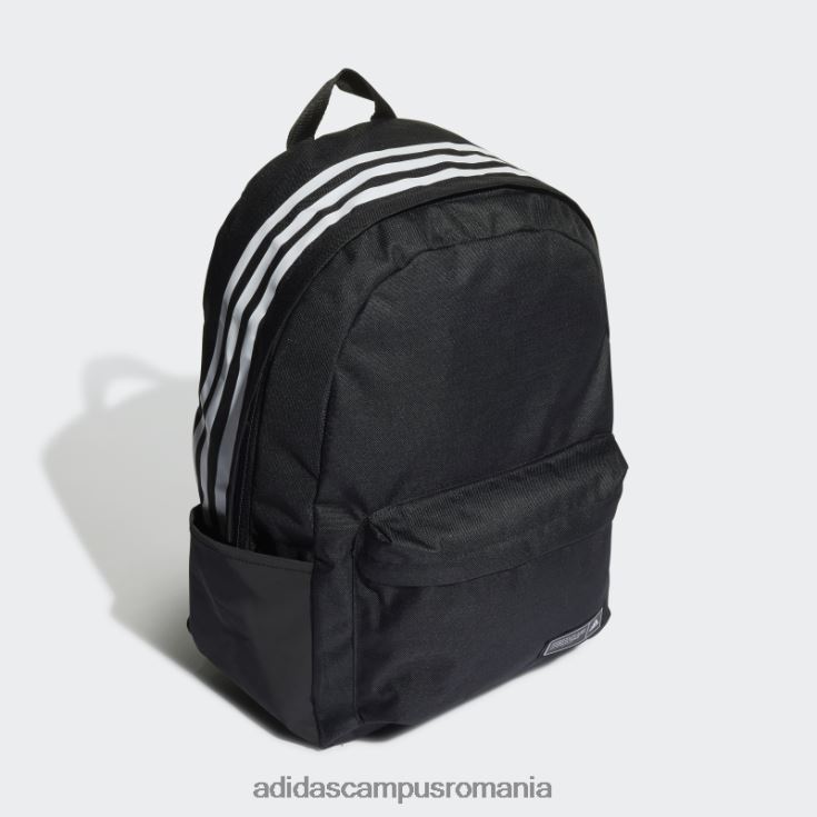 adidas campus romania rucsac clasic cu 3 dungi alb unisex alb negru J266N21791