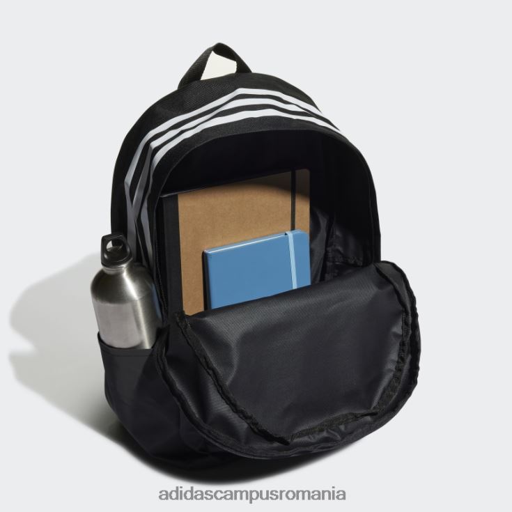 adidas campus romania rucsac clasic cu 3 dungi alb unisex alb negru J266N21791