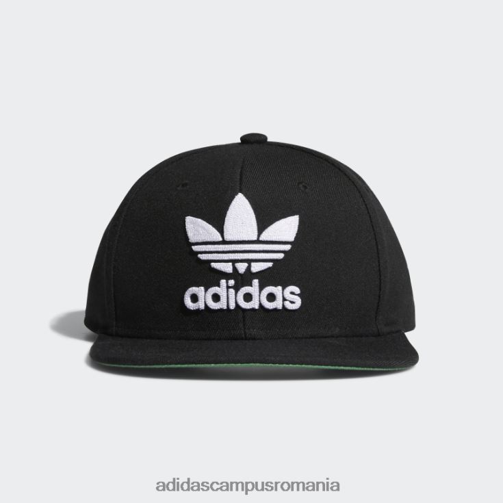 adidas campus romania șapcă cu snap-back cu lanț trefoil alb unisex alb negru J266N27395