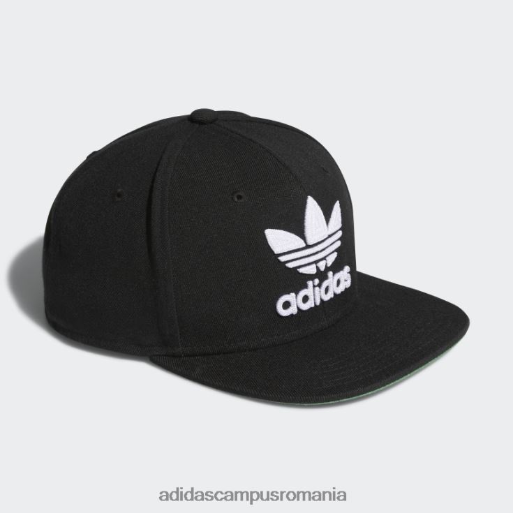 adidas campus romania șapcă cu snap-back cu lanț trefoil alb unisex alb negru J266N27395