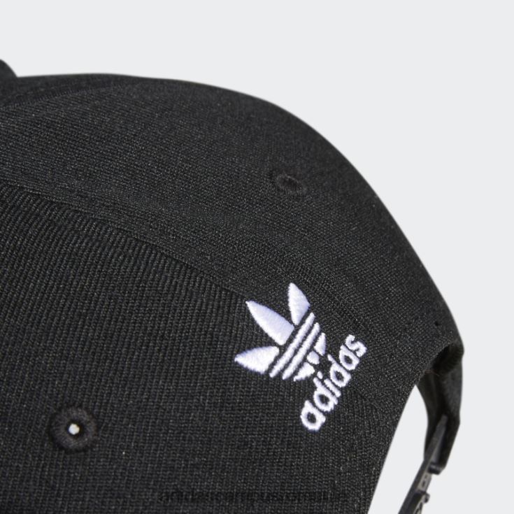 adidas campus romania șapcă cu snap-back cu lanț trefoil alb unisex alb negru J266N27395