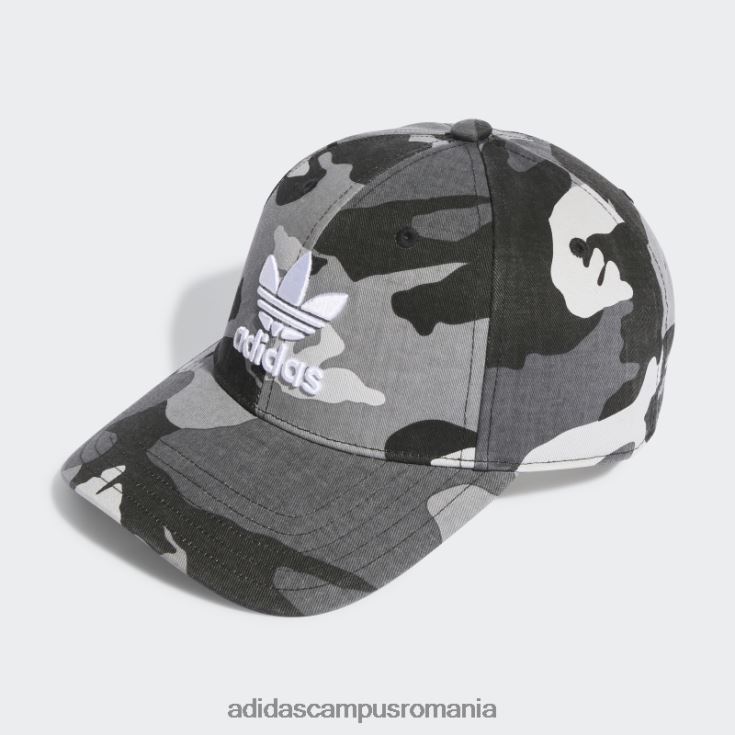 adidas campus romania șapcă de baseball camo neagră unisex negru J266N215346