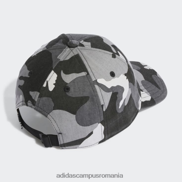 adidas campus romania șapcă de baseball camo neagră unisex negru J266N215346