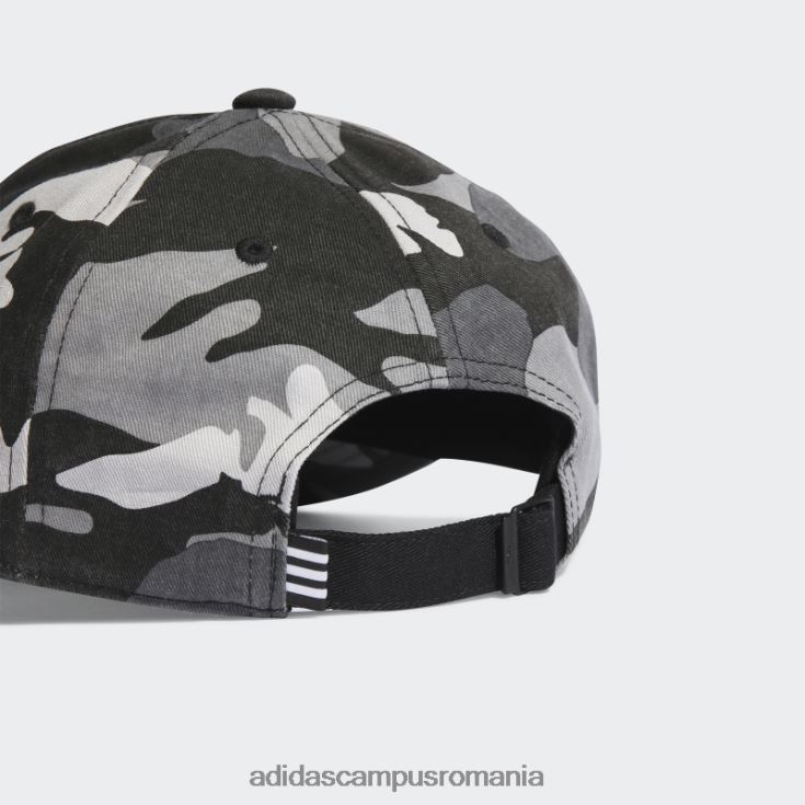 adidas campus romania șapcă de baseball camo neagră unisex negru J266N215346