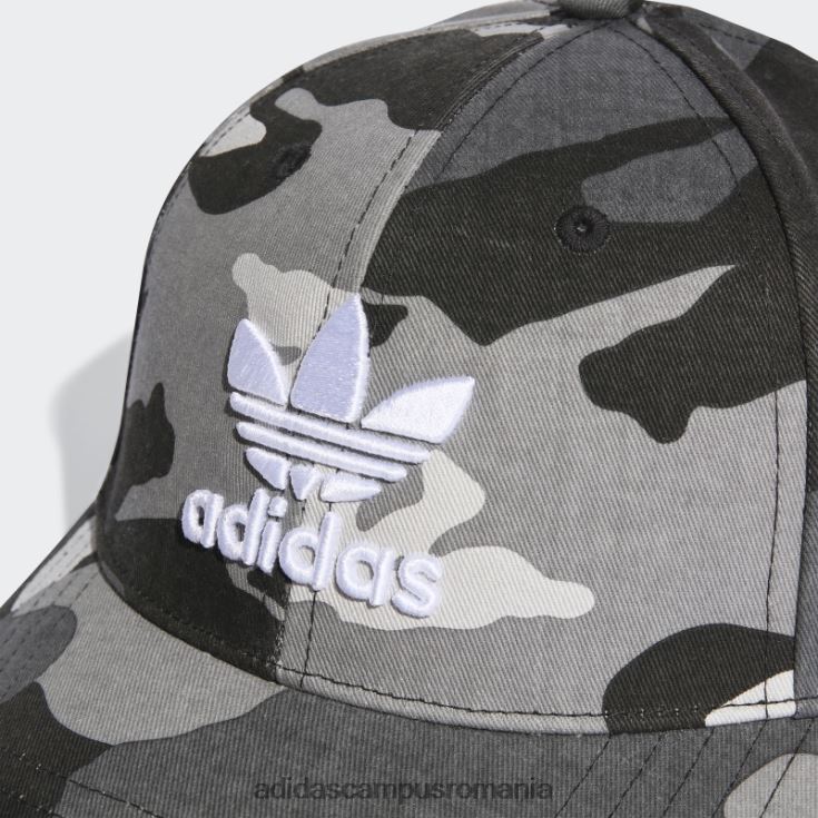 adidas campus romania șapcă de baseball camo neagră unisex negru J266N215346