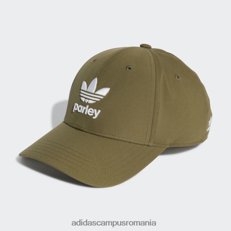 adidas campus romania șapcă de baseball parley olive unisex măsline J266N215599