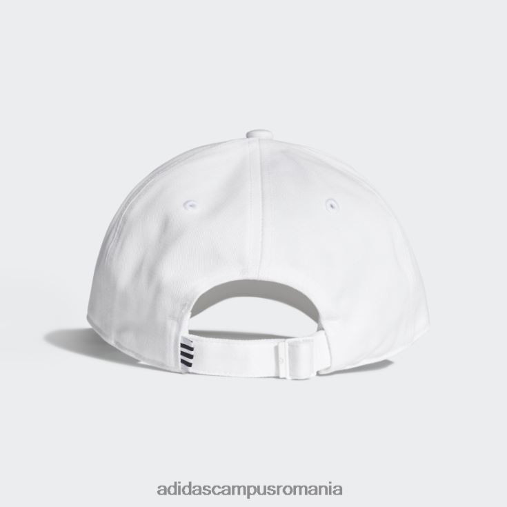 adidas campus romania șapcă de baseball trefoil albă unisex alb negru J266N27385