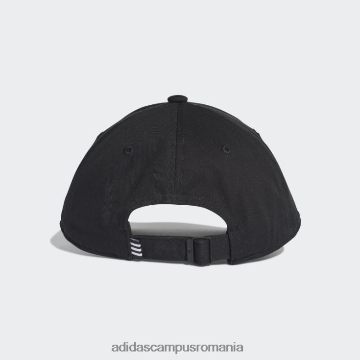 adidas campus romania șapcă de baseball trefoil neagră unisex alb negru J266N28062