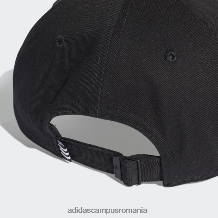 adidas campus romania șapcă de baseball trefoil neagră unisex alb negru J266N28062