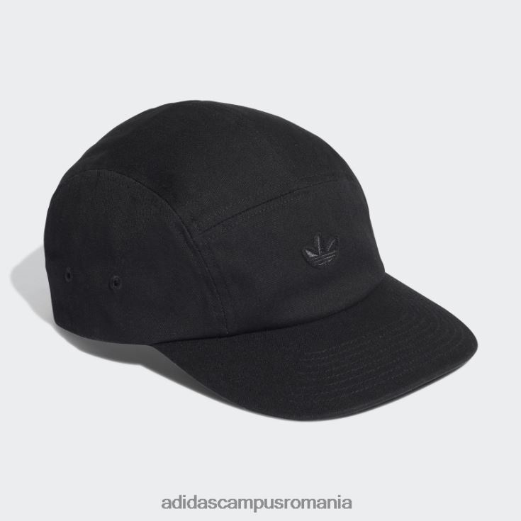 adidas campus romania șapcă neagră adicolor cu cinci panouri unisex negru J266N27619