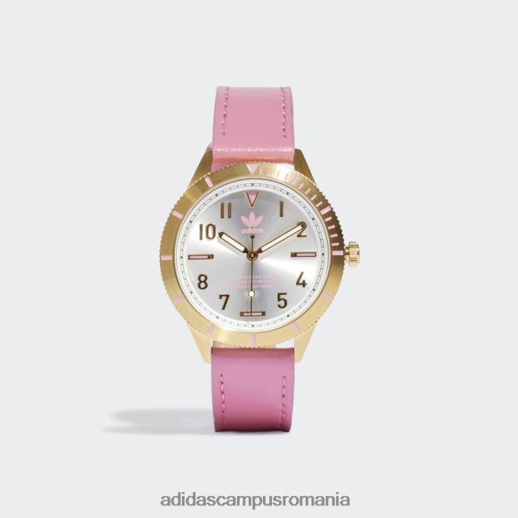 adidas campus romania aur metalic editie trei ceas mic adidas unisex auriu metalic/roz J266N215801