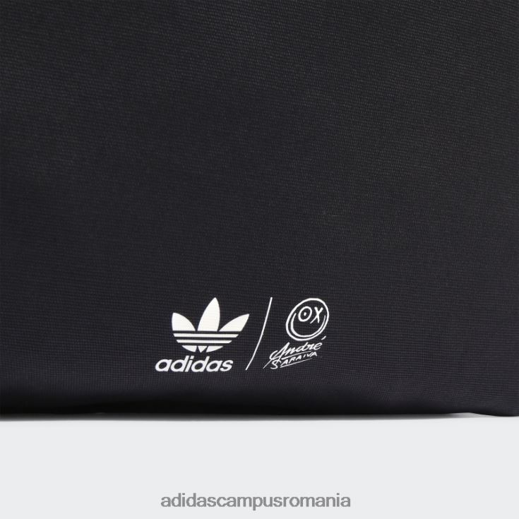 adidas campus romania black originals x andré saraiva shopper bag fashion unisex negru J266N27855