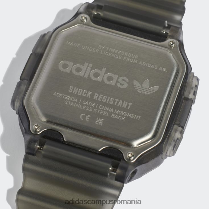 adidas campus romania ceas adidas digital one gmt r grafit unisex grafit/galben J266N215699