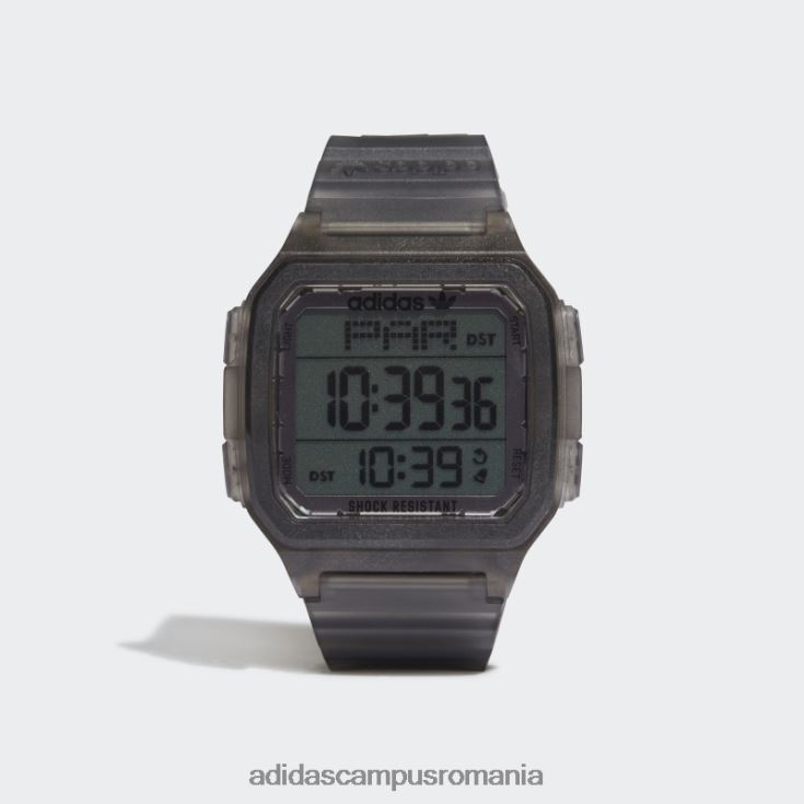 adidas campus romania ceas digital one gmt r transparent unisex transparent/gri mediu J266N27375