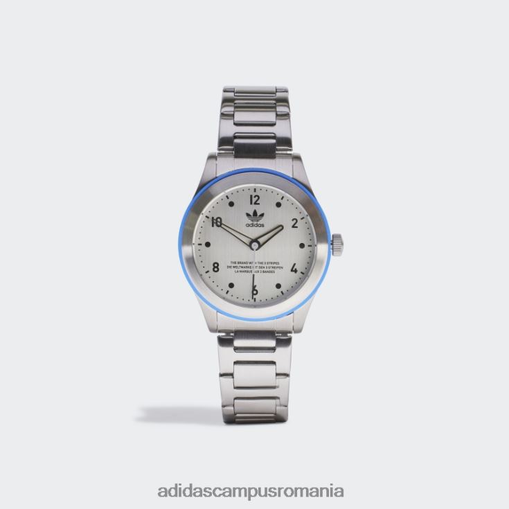 adidas campus romania cod trei sst ceas argintiu adidas unisex pasăre argintie/albastru J266N27932