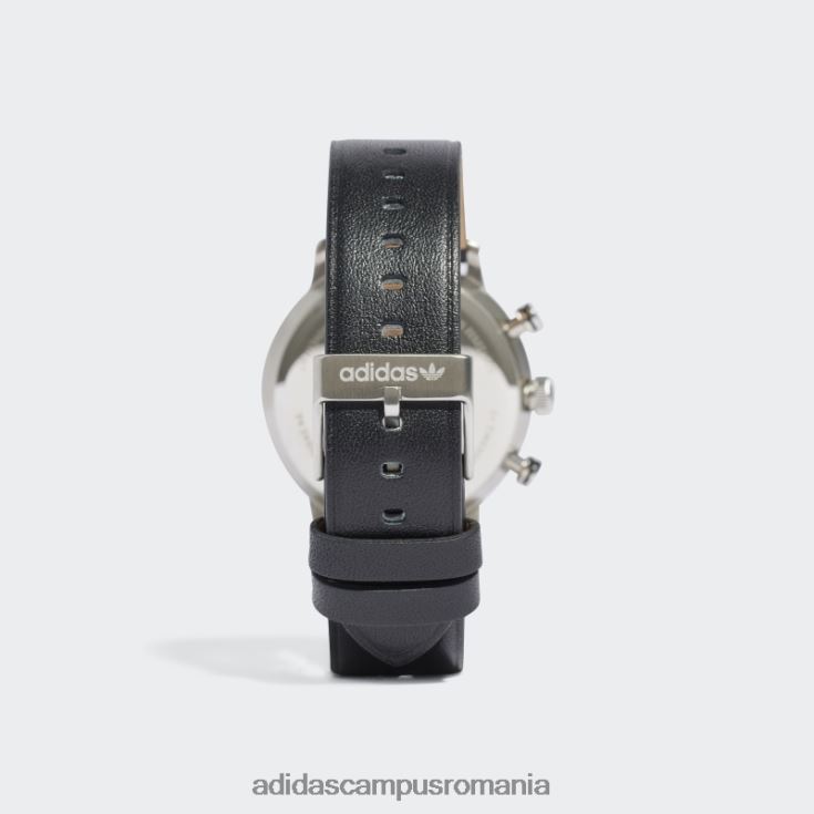 adidas campus romania code one chrono l ceas negru unisex argintiu/negru J266N27374