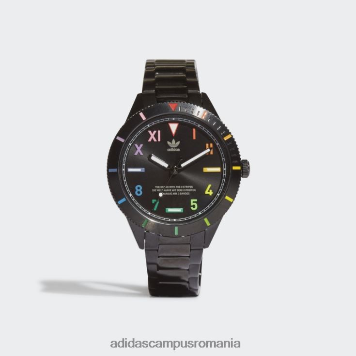 adidas campus romania editia trei ceas mic m negru unisex negru/curcubeu J266N215776