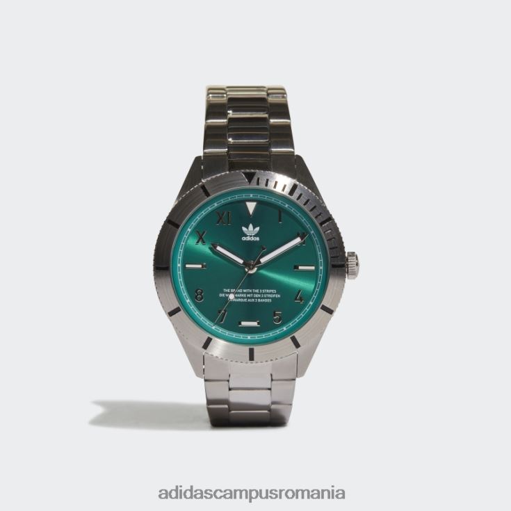 adidas campus romania editia trei sst ceas argintiu unisex argintiu/verde J266N27376