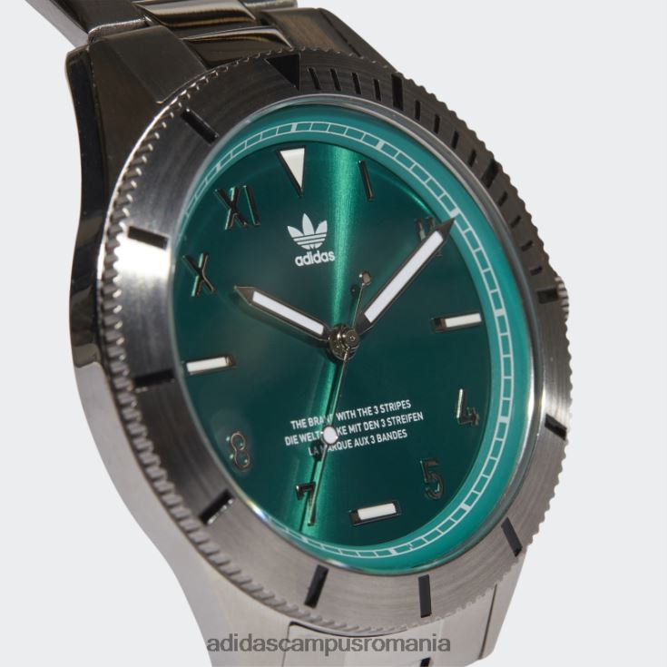 adidas campus romania editia trei sst ceas argintiu unisex argintiu/verde J266N27376