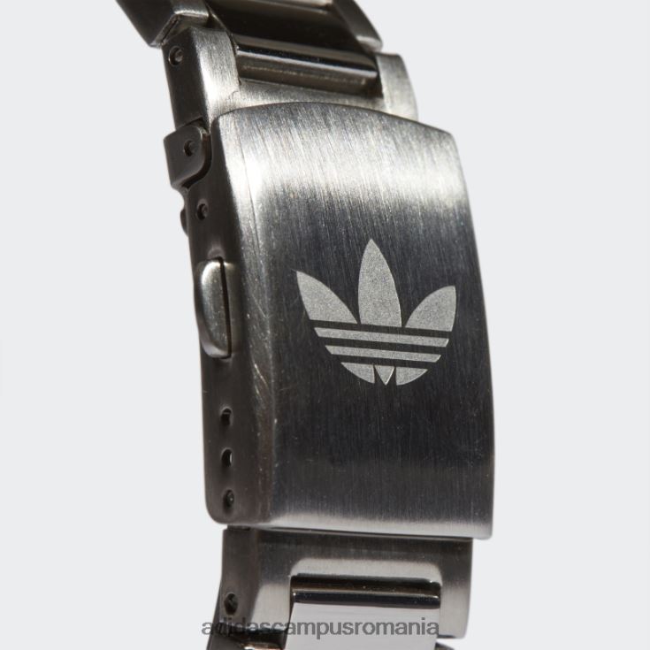 adidas campus romania editie argintie one chrono sst ceas unisex argintiu/negru J266N27906