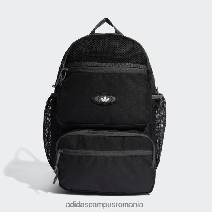 adidas campus romania geantă cu încărcare superioară rekive neagră fierbinte unisex negru J266N27693