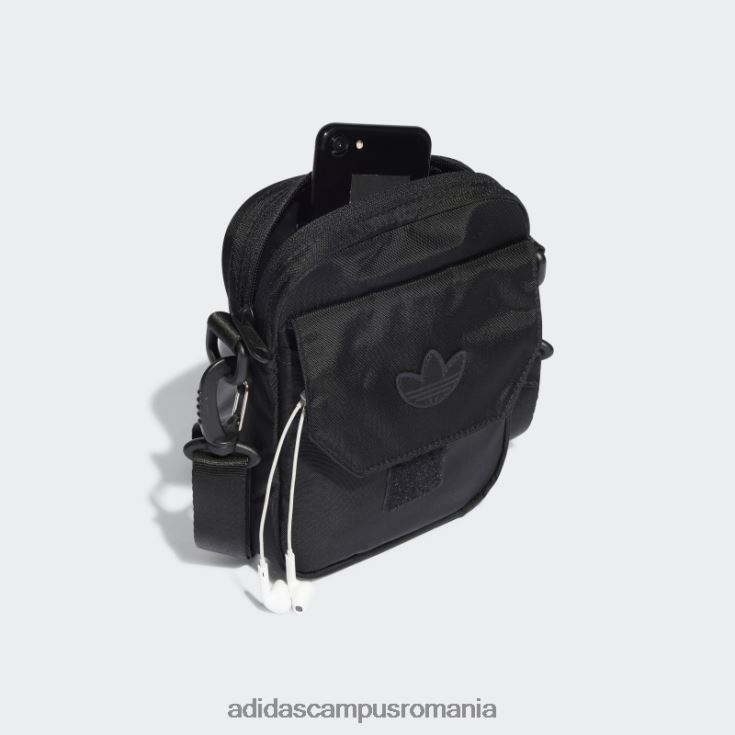 adidas campus romania geantă de festival premium essentials neagră unisex negru J266N27795