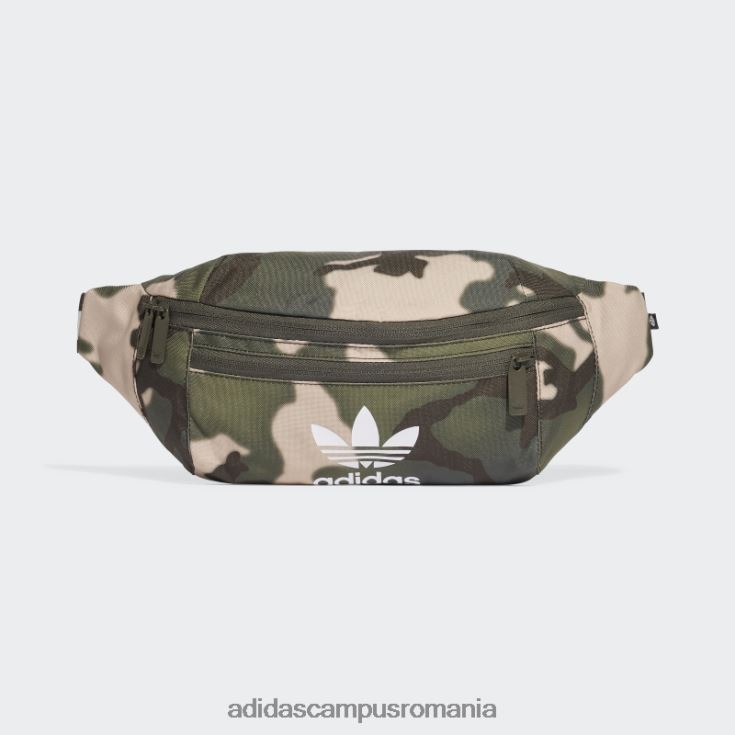adidas campus romania geantă de talie camo olive adidas unisex măsline J266N215768